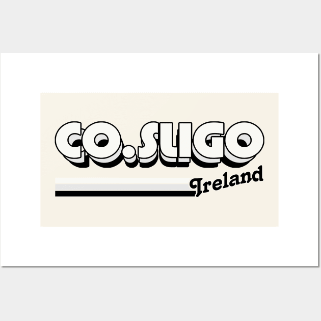 County Sligo / Irish Retro County Pride Design Wall Art by feck!